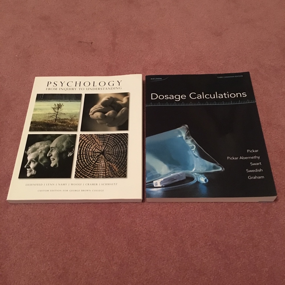 Ryerson BScN textbooks for year 1